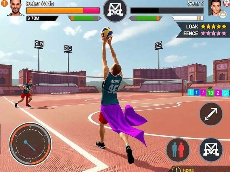 Taj Volley Elite Victory Gameplay Screenshot